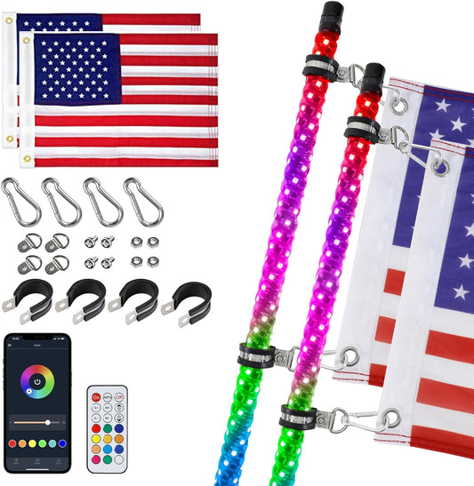 Lamvip 3FT Led Whip Light